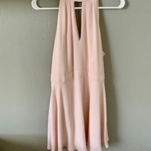 Pink Halter Express Dress, Brand New – Size 10